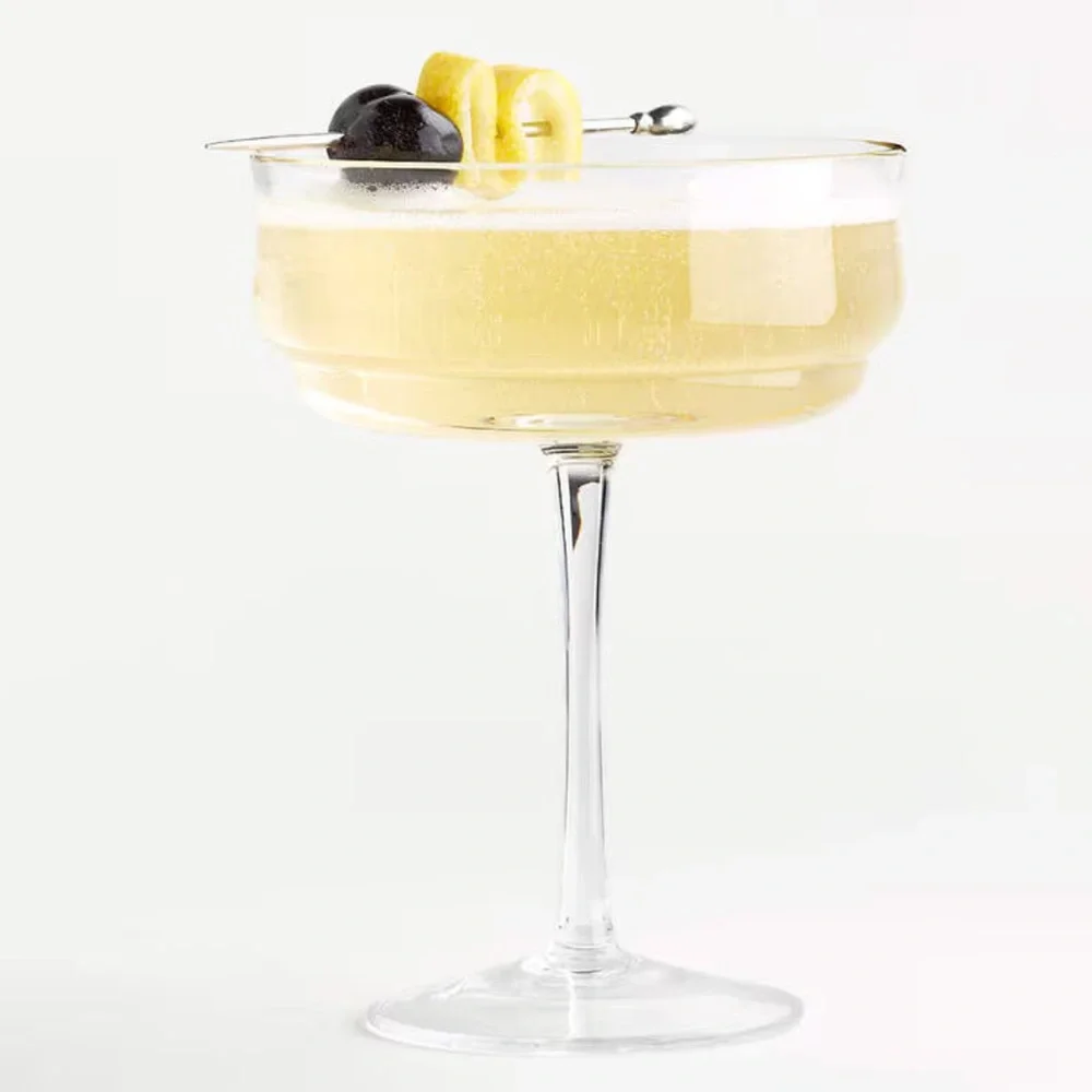 New! 🥂🍸🌟LAST CALL! Crate&Barrel Modern Coupe Glass